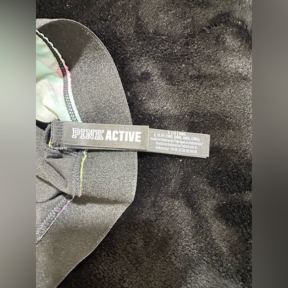 PINK ACTIVE Bright Floral Sports Bra - NEW - Size L - Picture 3 of 10